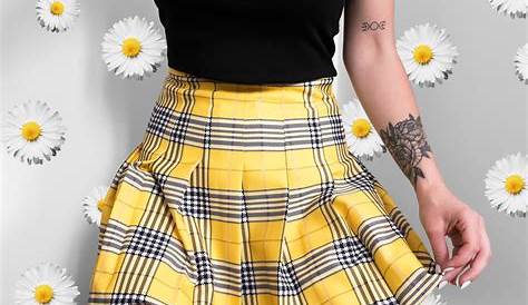 skirt, plaid skirt, girly, pink, plaid, mini, mini skirt