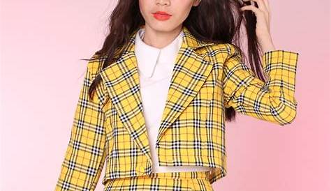 Plaid Skirt And Blazer Set Yellow Totally You In 2020