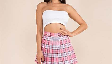 Plaid Skirt Set Lovely Casual Print Yellow Twopiece _Two