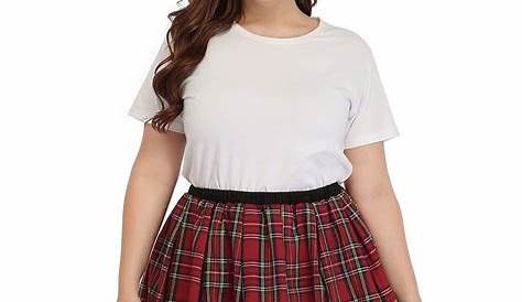 Plaid Skirt Hell Bunny Fostering Friendships Navy Modcloth