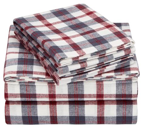 Brown Buffalo Check Plaid Faux Leather Sheets WRKDirect Supplies
