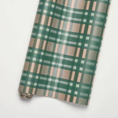Plaid Gift Wrap At Target