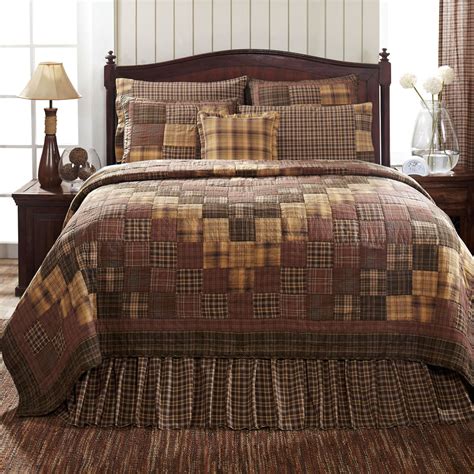 Plaid Patchwork Cotton Quilt