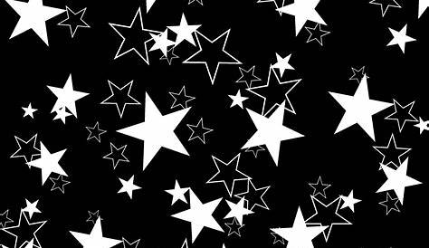 Plain Black Background With Stars STARS MANDALA . PLAIN BLACK BACKGROUND. CENTRAL LINEAR