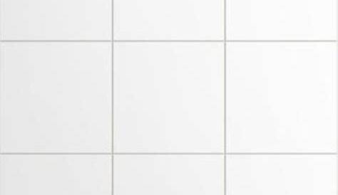 Poster Seamless white square tiles texture - PIXERS.CA