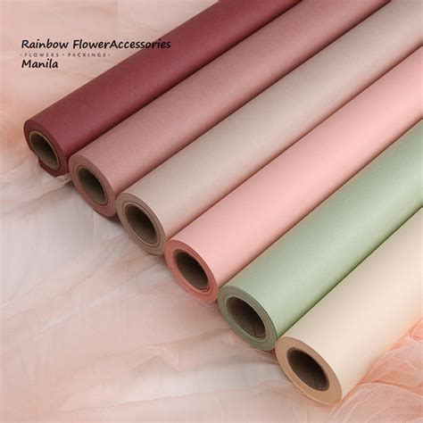 plain coloured wrapping paper