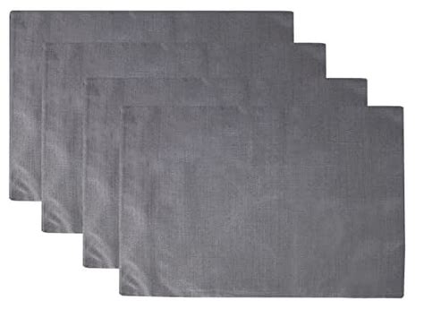 Plain Grey Table Mats