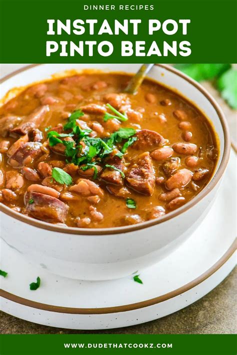 Plain Pinto Beans Instant Pot