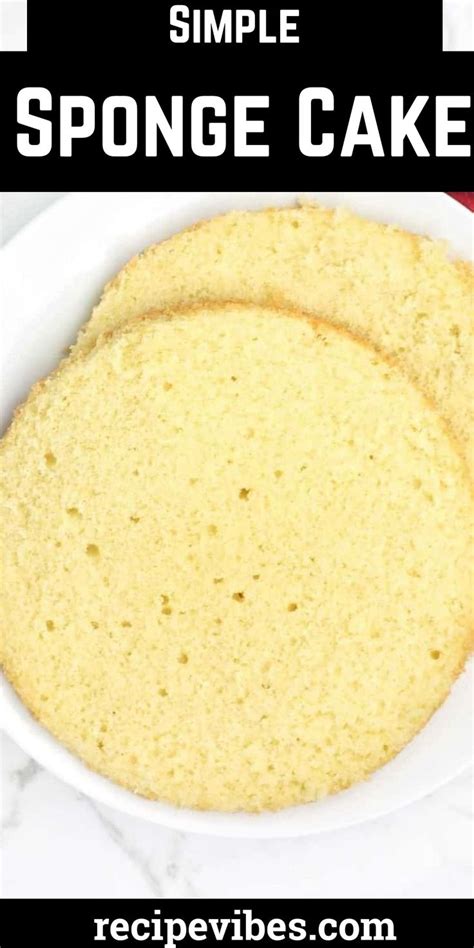 Plain Sponge Method