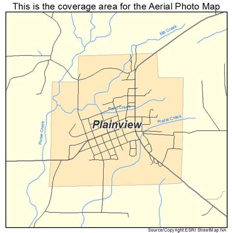 Plainview Ar Map