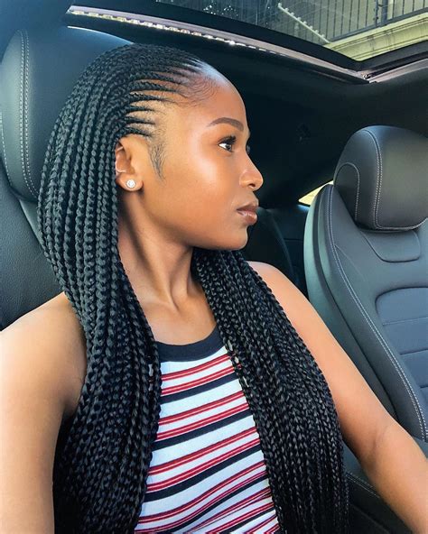 Fresh Plait Hairstyles For African Hair For Long Hair