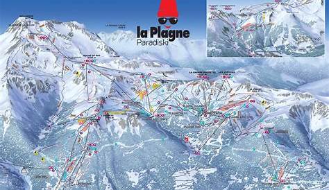 La Plagne ski resort - La Plagne ski packages - Paradiski