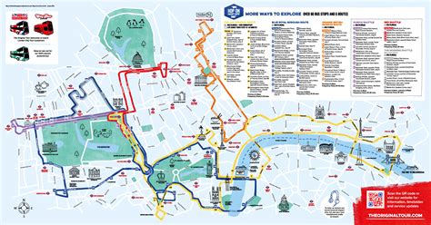 Carte de Londres Plan touristique Monuments de Londres