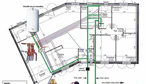 Plan De Plomberie Dune Maison Validation Multicouche Sanitaire (Page 1