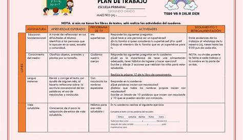 Estructura Plan de Trabajo Individual T40 - SECRETARIA DE EDUCACIÓN