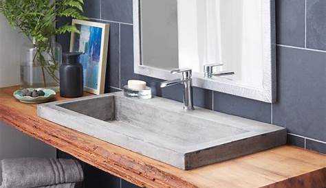 Plan De Travail Pour Lavabo En Céramique Avec évier Intégré Laminam