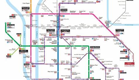 Plan Transport En Commun Lyon Carte Interactive Des s De L