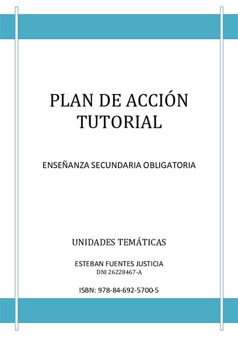 Latest Plan Accion Tutorial Secundaria Viral
