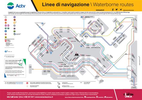 StreetWise Venice, Italy, Water Bus MiniMap by Streetwise Maps, Inc