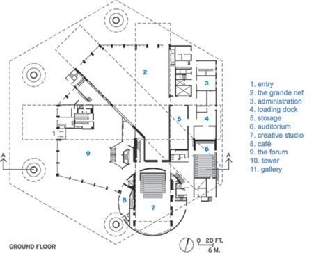 plan centre pompidou metz