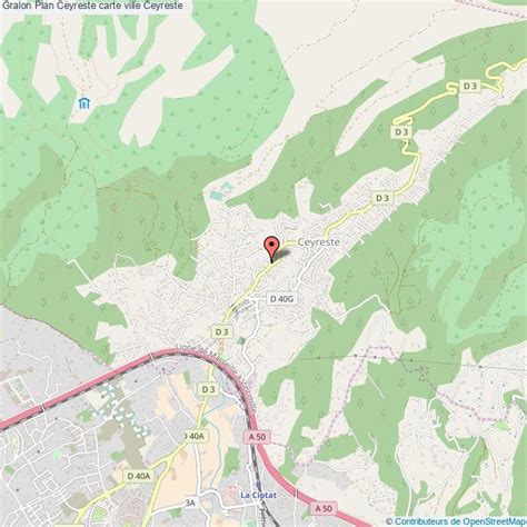 Carte de Ceyreste