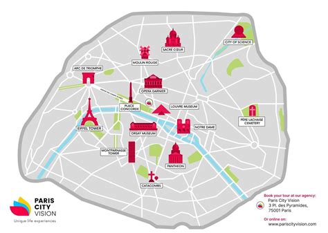 Plan de Paris illustration Paris carte illustrée (ÎledeFrance France)