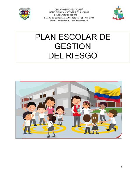 plan de riesgo escolar guatemala 2023