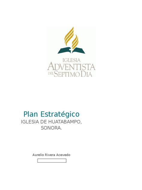 plan de trabajo iglesia adventista 2023