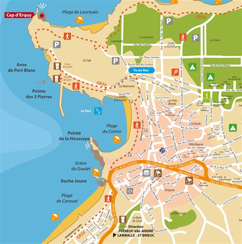 Plage du Centre Erquy (22) Côtesd'Armor Bretagne Plages.tv