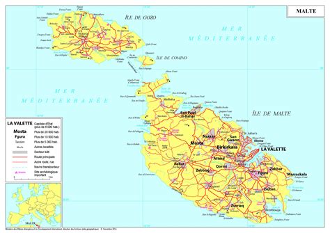 Carte de Malte Arts et Voyages