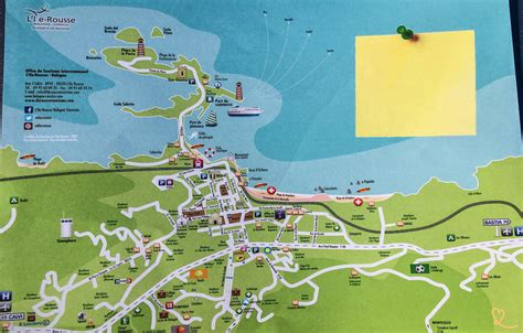 Plan L'IleRousse carte ville L'IleRousse