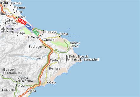Javea Costa Blanca. Alicante Spain Stock Image Image of