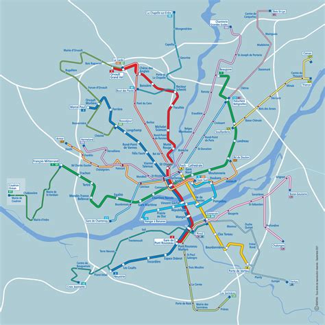 plan ligne de bus nantes