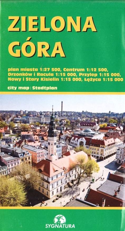 plan miasta zielona gora
