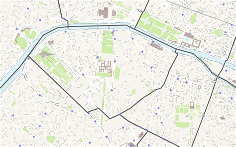 Paris Map By Arrondissement