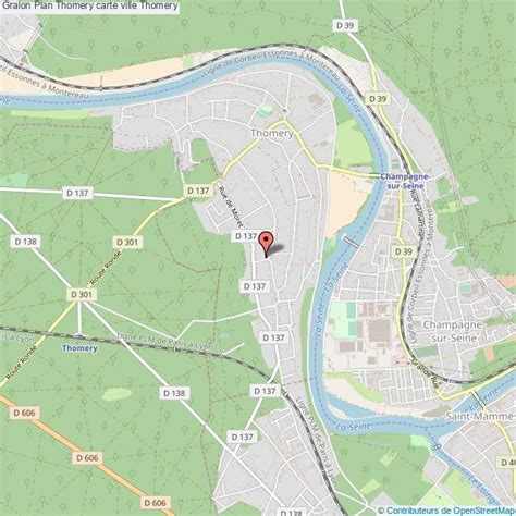 Plan thomery carte de thomery (77810) et infos pratiques
