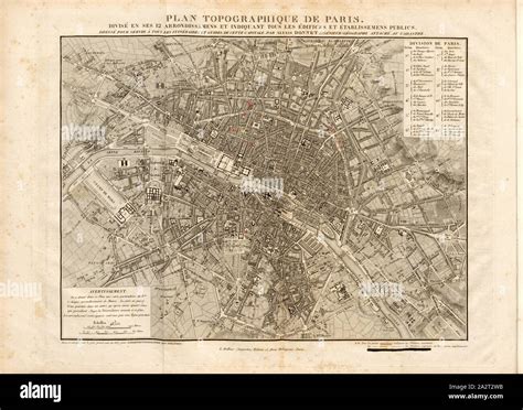 MAIRE La topographie de Paris ; ou plan détaillée de la ville de