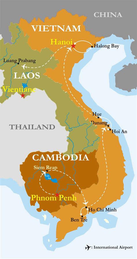 plan trip to indochina