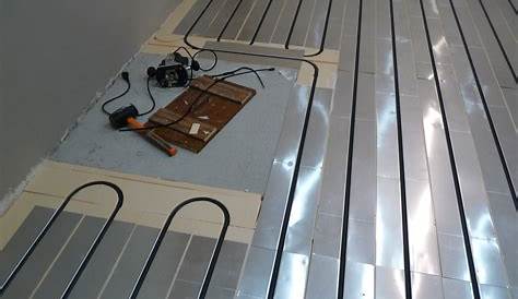 Plancher Chauffant Electrique Renovation Mince Les 40