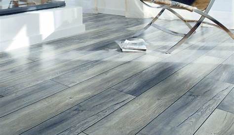 Plancher Flottant Gris Parquet Amadeo Stratifié Couleur Chêne Cendré Pour La