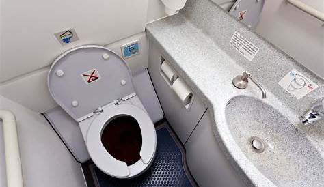 What Actually Happens When You Flush an Airplane Toilet?