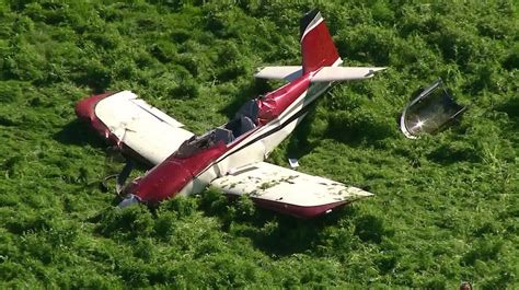 plane crash in corona today