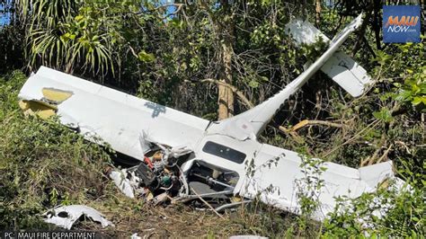 plane crash in maui
