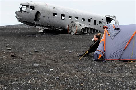 plane crash site iceland