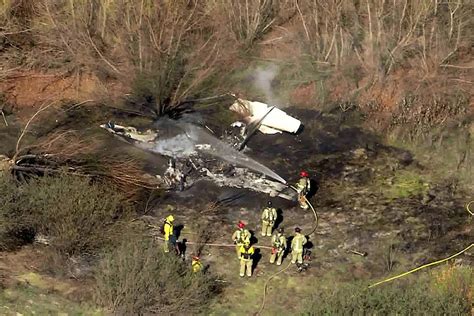 plane crash yesterday in california