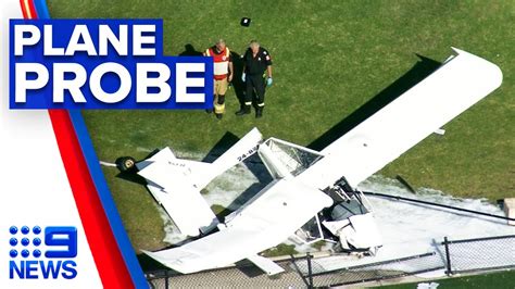 plane crashes into soccer field