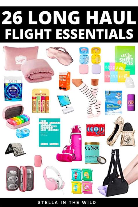 Plane Essentials For Long Flights
