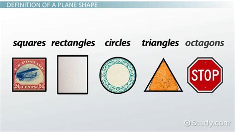 plane figures examples objects