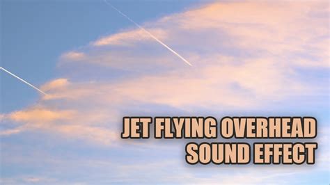 plane flying overhead sound effect