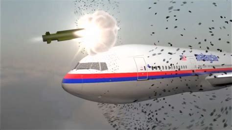 plane hit by missile